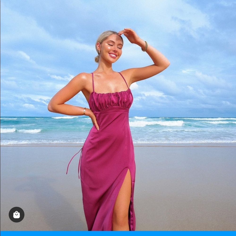 Beginning boutique Inheritance midi dress